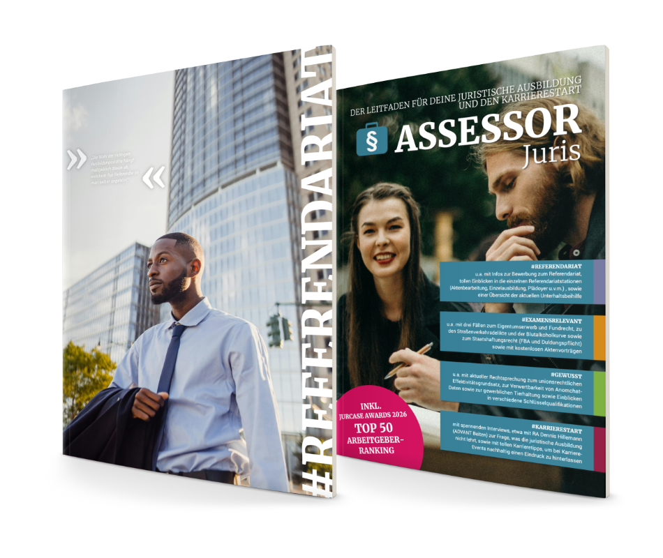 Cover der Rubrik #Referendariat des E-Books Asessor Juris 2026 - Leitfaden für die juristische Ausbildung und den Karrierestart