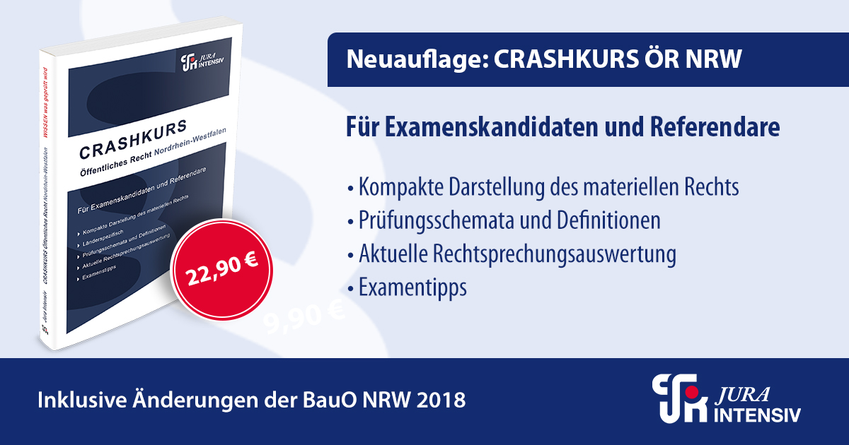 Jura Intensiv Crashkurs Oeffentliches Recht NRW